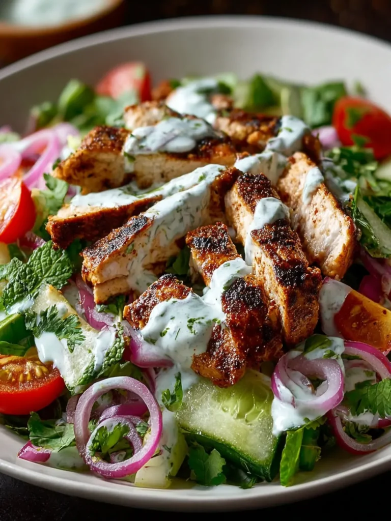 Zesty Spiced Chicken and Yogurt Salad First Image