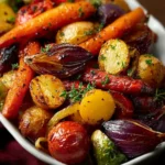 Oven Roasted Vegetables Recipe First Image
