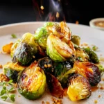 Caramelized Blackstone Brussels Sprouts First Image