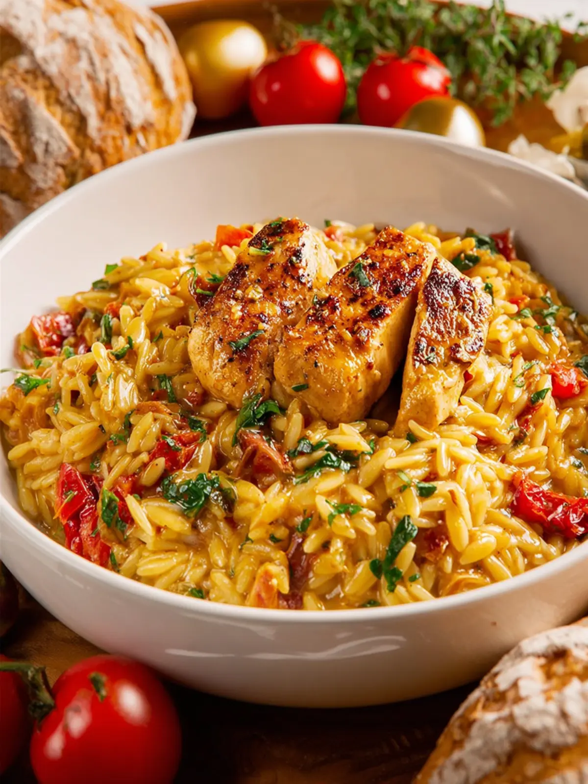 Marry Me Chicken Orzo First Image