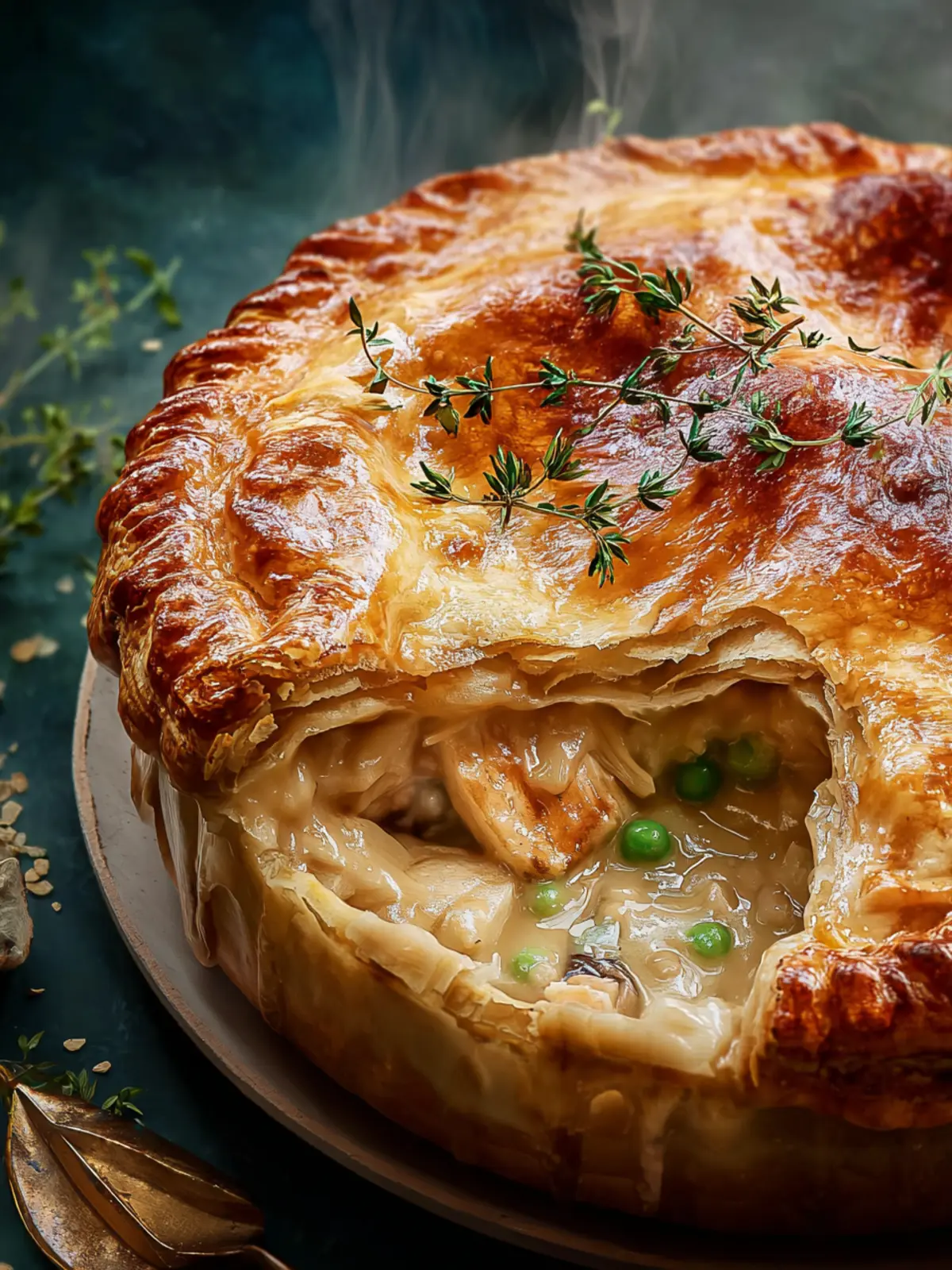 Chicken Pot Pie Recipe First Image