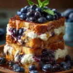 Blueberry Cream Cheese French Toast First Image