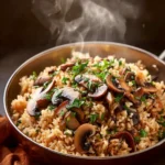 One-Pot Mushroom Rice First Image