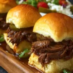 Crockpot Pot Roast Sliders First Image