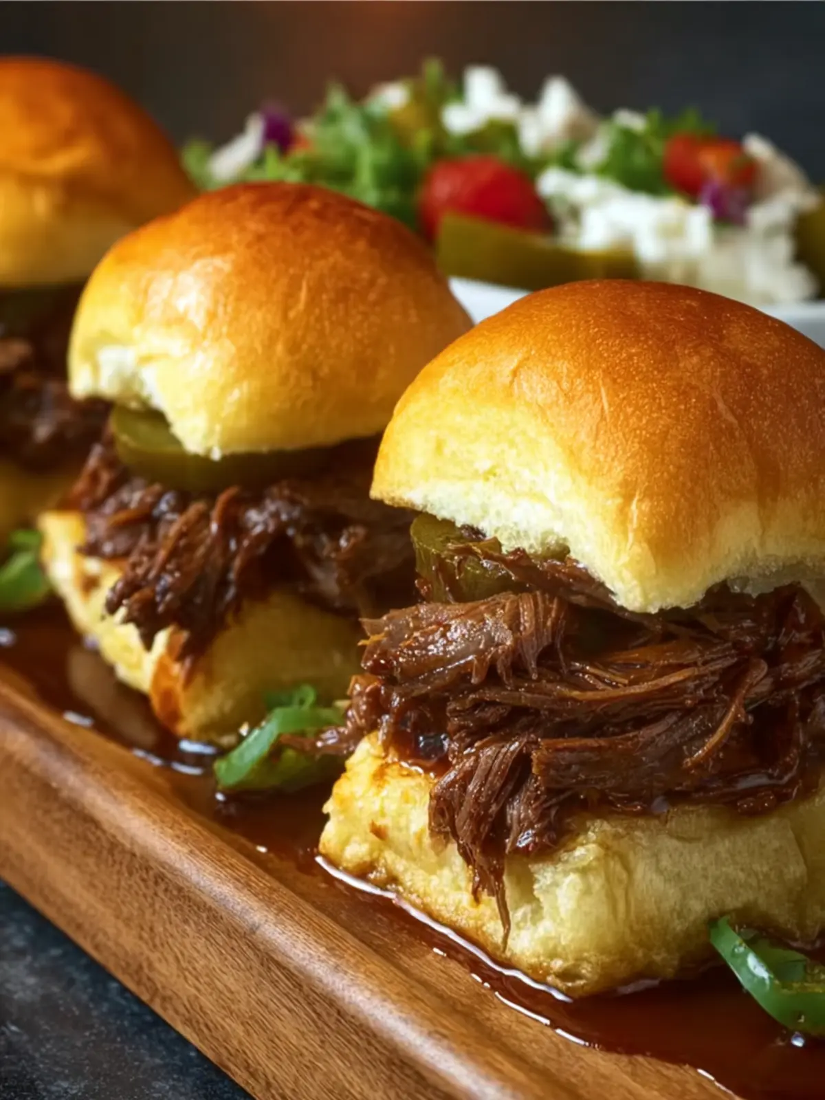 Crockpot Pot Roast Sliders First Image