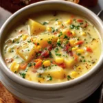 Creamy Potato Corn Chowder Recipe First Image