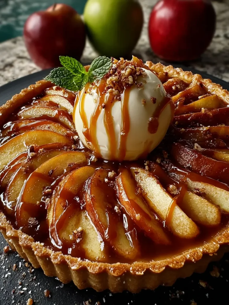 Gluten-Free Caramel Apple Tart First Image