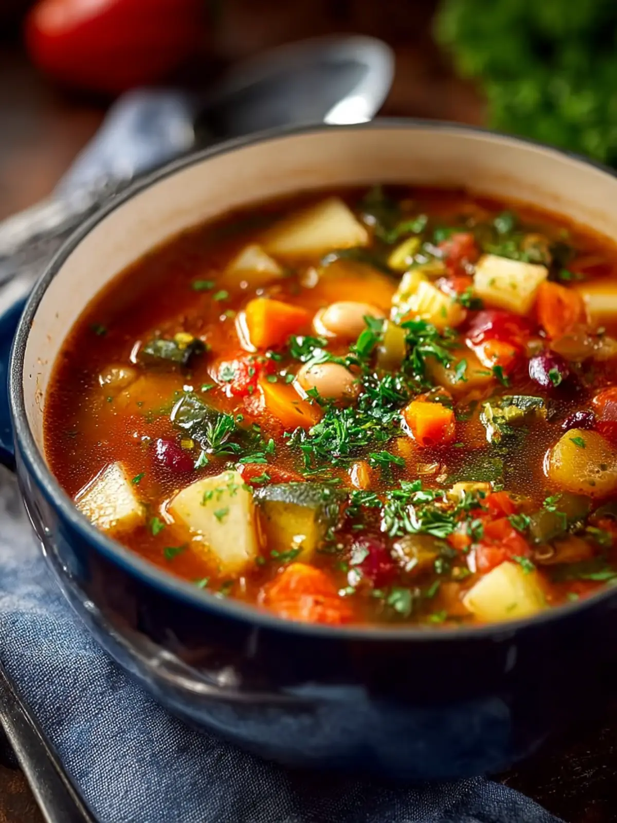Olive Garden Minestrone Soup First Image