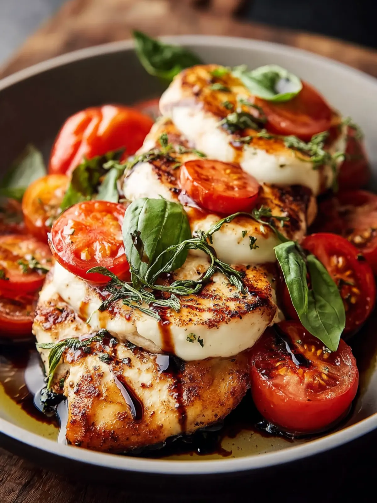 Caprese Chicken Skillet Recipe First Image