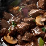 SLOW COOKER BEEF TIPS First Image