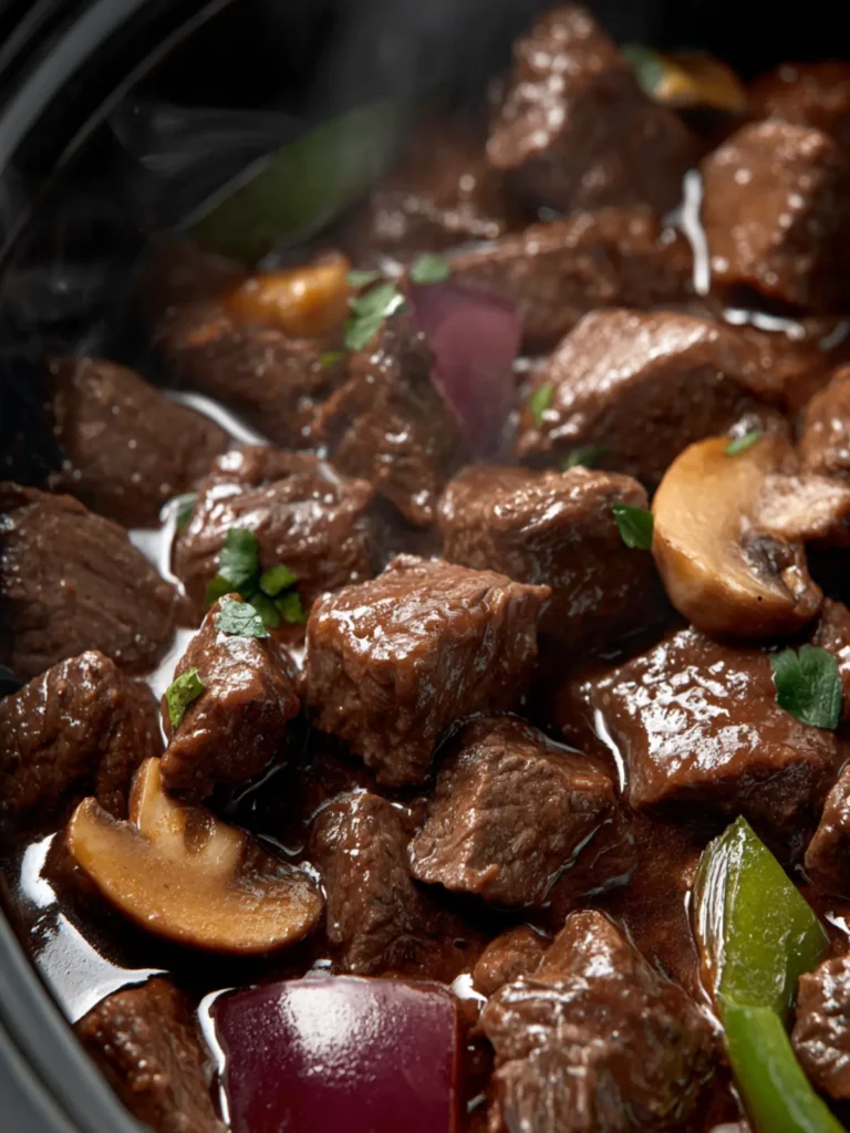 SLOW COOKER BEEF TIPS First Image
