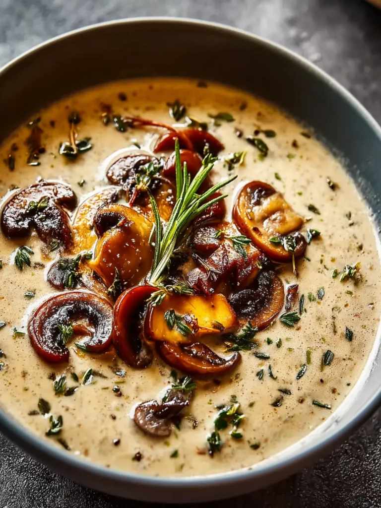 Cream of Mushroom Soup: Comforting & Creamy Recipe First Image