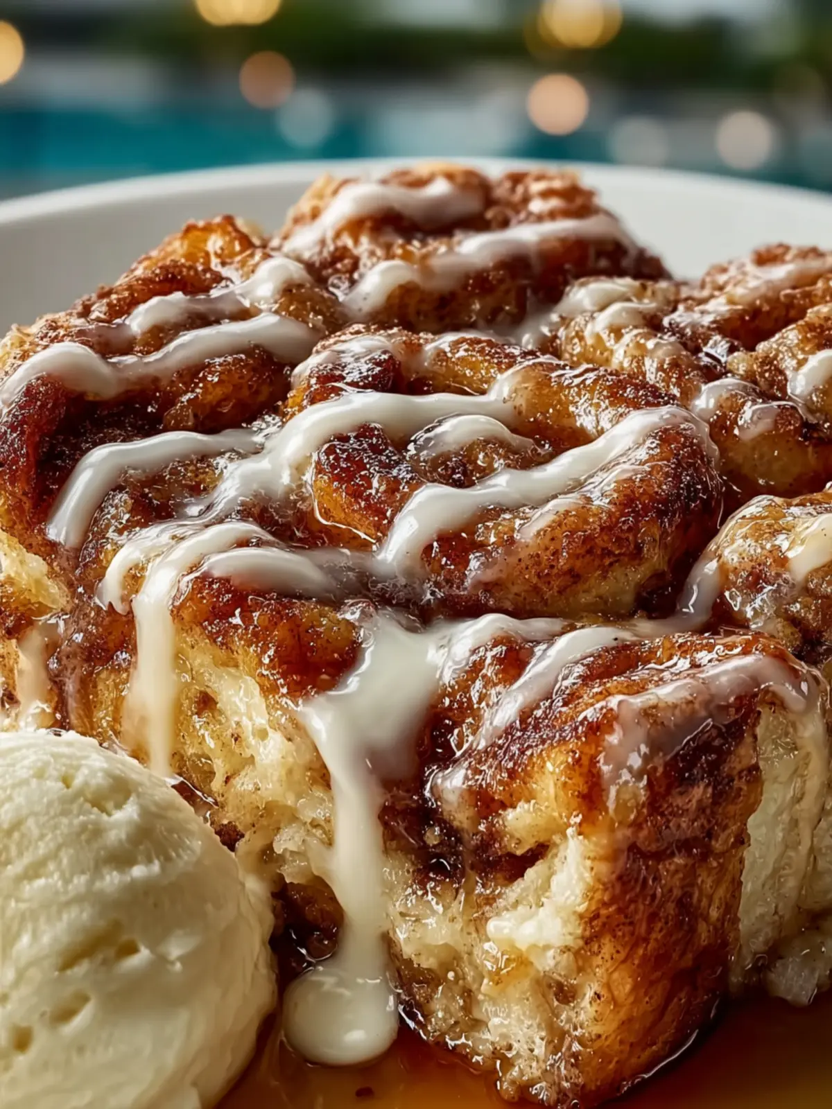 Cinnamon Roll French Toast Casserole First Image