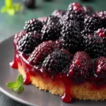 Irresistible Blackberry Upside Down Cake First Image