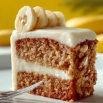 Banana Cake with Cream Cheese Frosting First Image