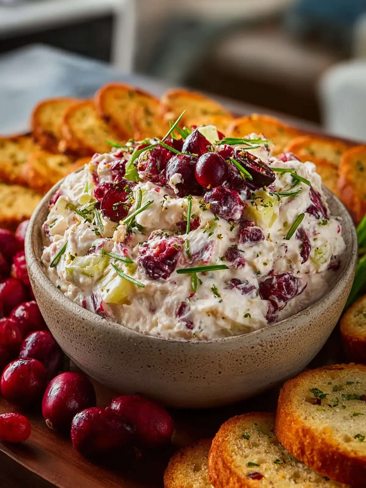 Cranberry Jalapeño Cream Cheese Dip First Image
