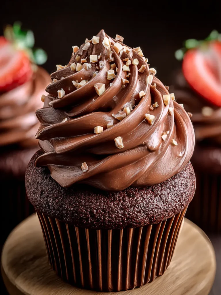 Irresistible Nutella Cupcake First Image