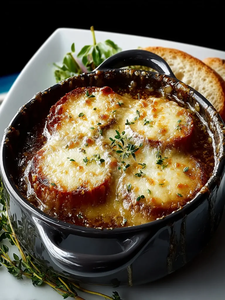 Homemade French Onion Soup First Image