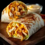 Easy Cheesy Chicken Wraps First Image