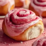 Best Pink Cinnamon Rolls First Image