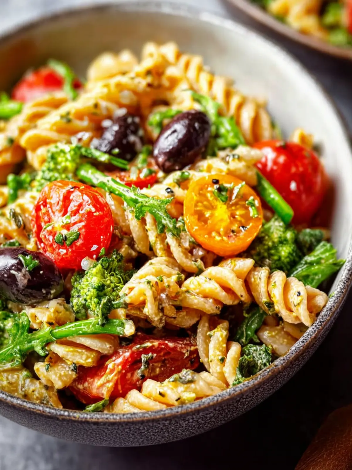 High Protein Vegan Pasta Salad: Nutrient-Packed Delight!