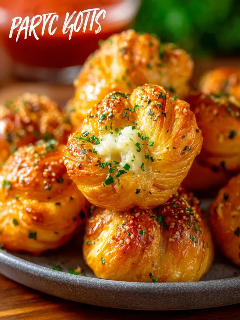 Puff Pastry Garlic Knots First Image