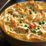 Easy Chicken Pot Pie Casserole First Image