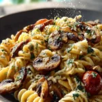 Cozy Mushroom Parmesan Pasta First Image