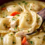 Crock Pot Chicken Pierogi Stew First Image