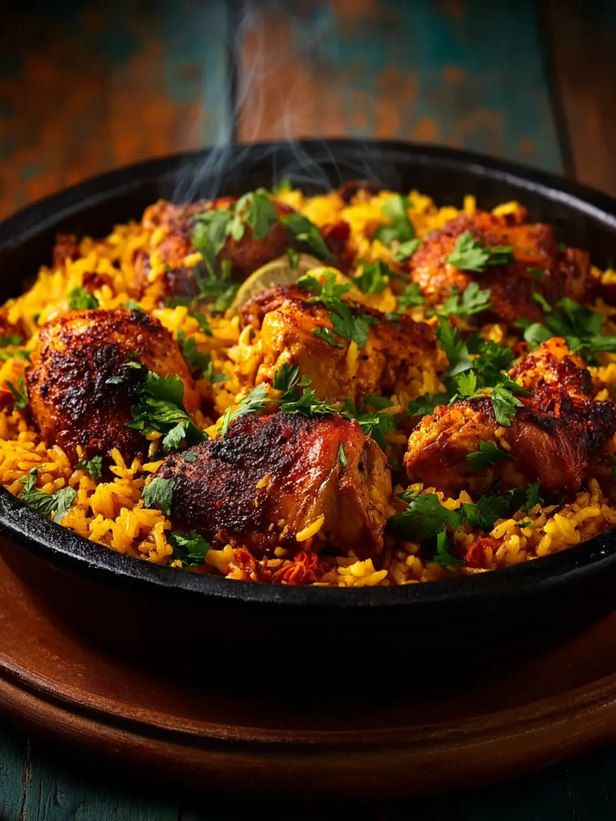 Moroccan Chicken and Rice First Image