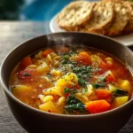 Vegan Italian Penicillin Soup First Image