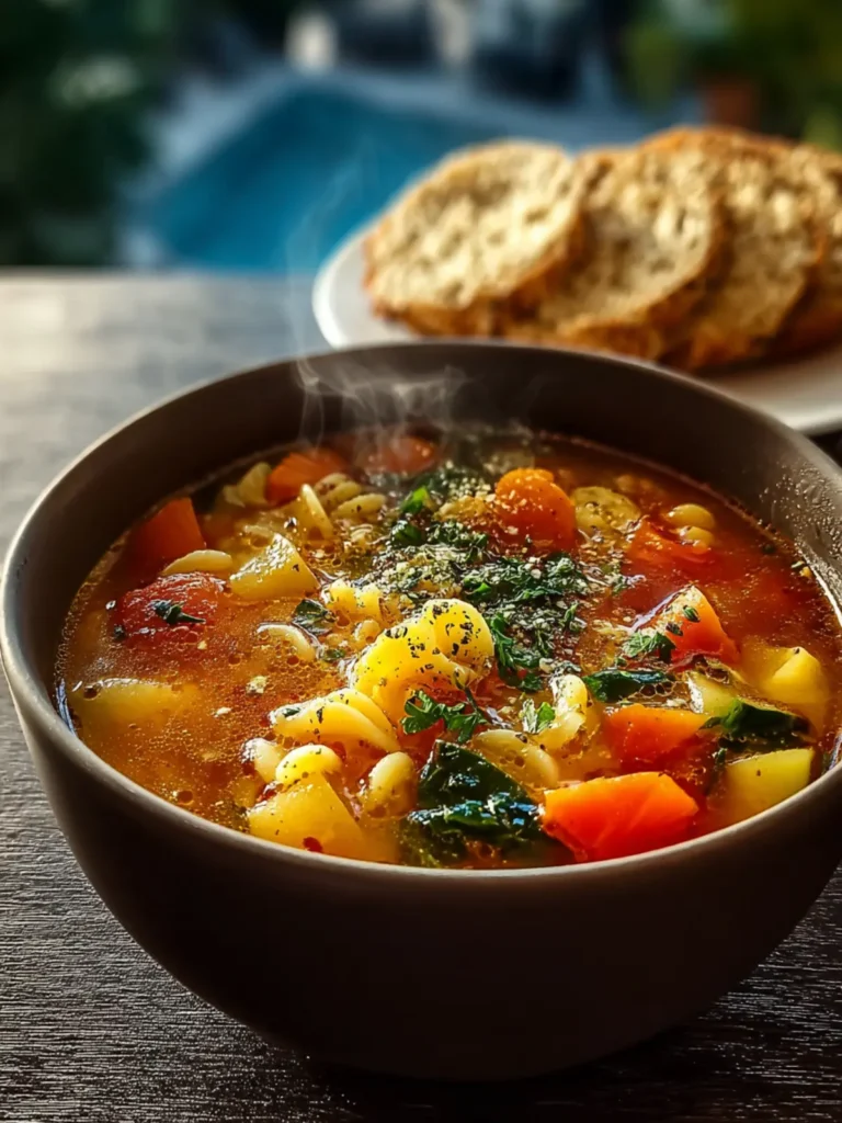 Vegan Italian Penicillin Soup First Image