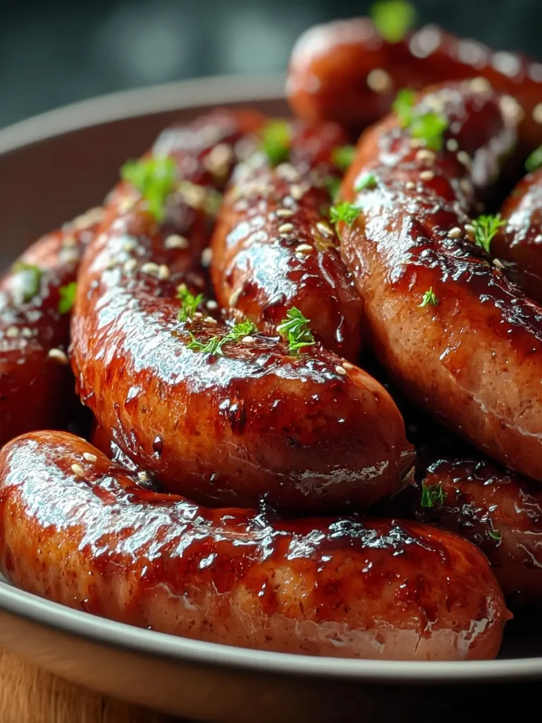 Crock Pot BBQ Cocktail Sausage First Image