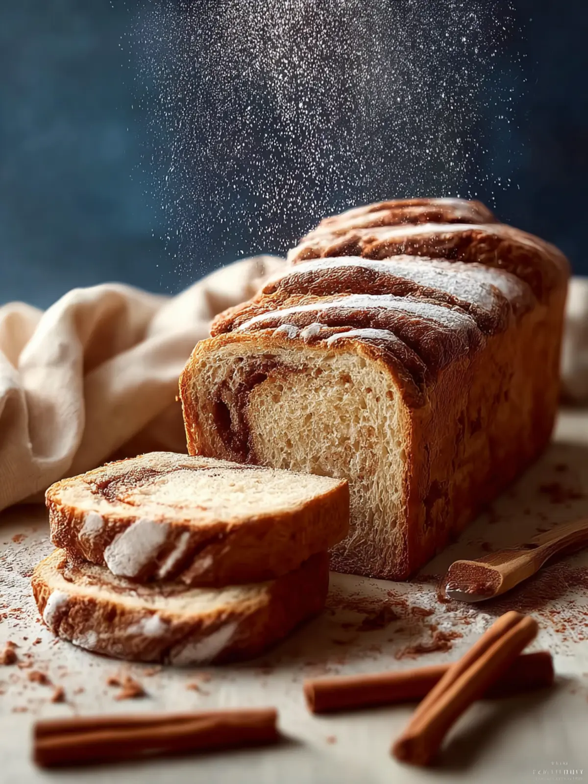 Sourdough Discard Cinnamon Bread First Image