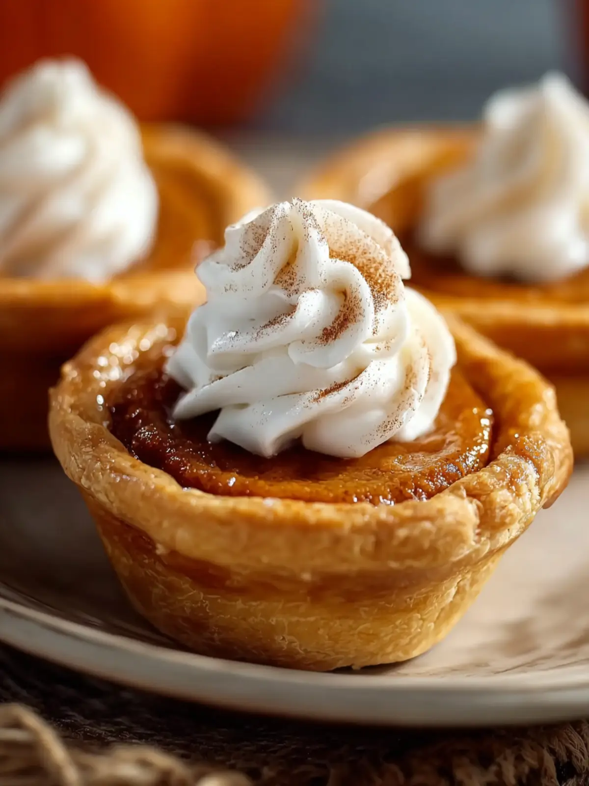 The Best Mini Pumpkin Pies First Image