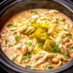 Crock Pot Mississippi Chicken Chili First Image