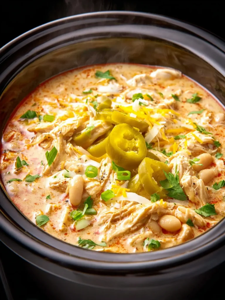 Crock Pot Mississippi Chicken Chili First Image