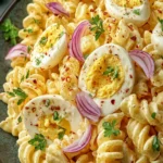 Deviled Egg Pasta Salad Recipe First Image