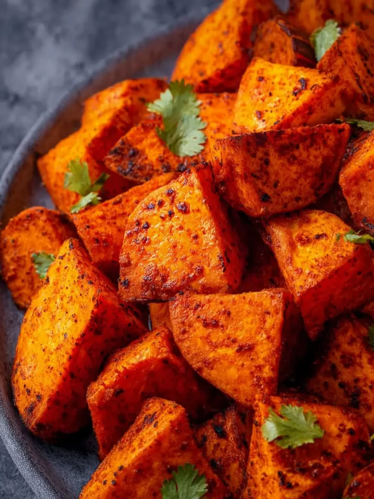 Sweet Potatoes in the Air Fryer First Image