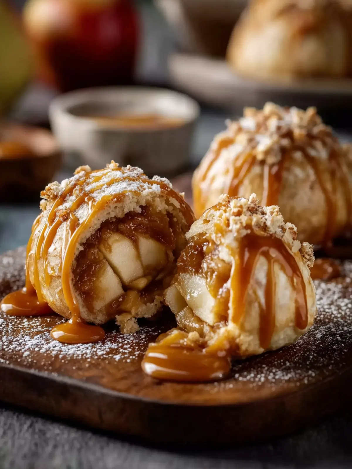 Caramel Apple Pie Bombs First Image