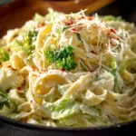 Easy Cabbage Alfredo Recipe First Image