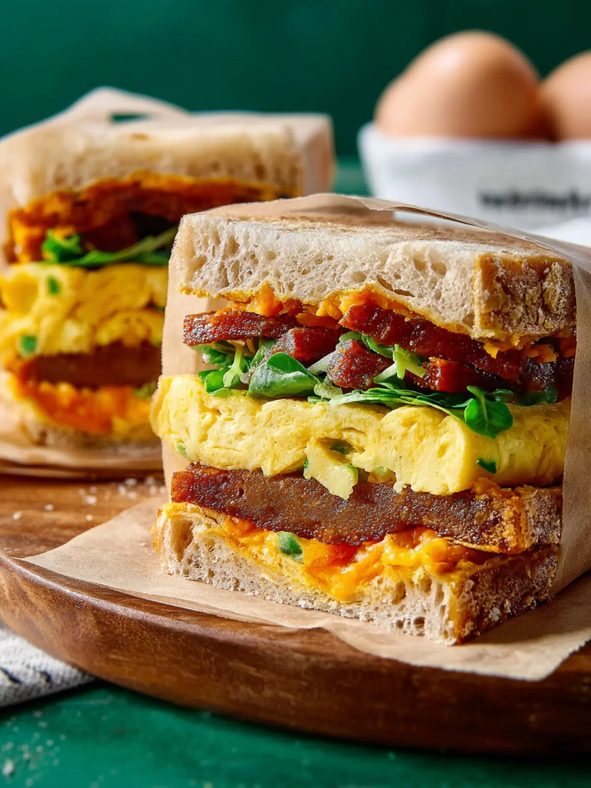 Freezer-Friendly Vegetarian Breakfast Sandwiches You’ll Love