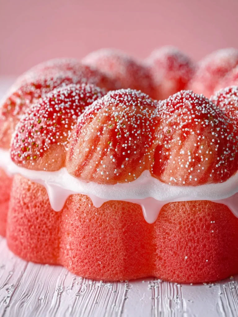 Strawberry Marshmallow Cake First Image