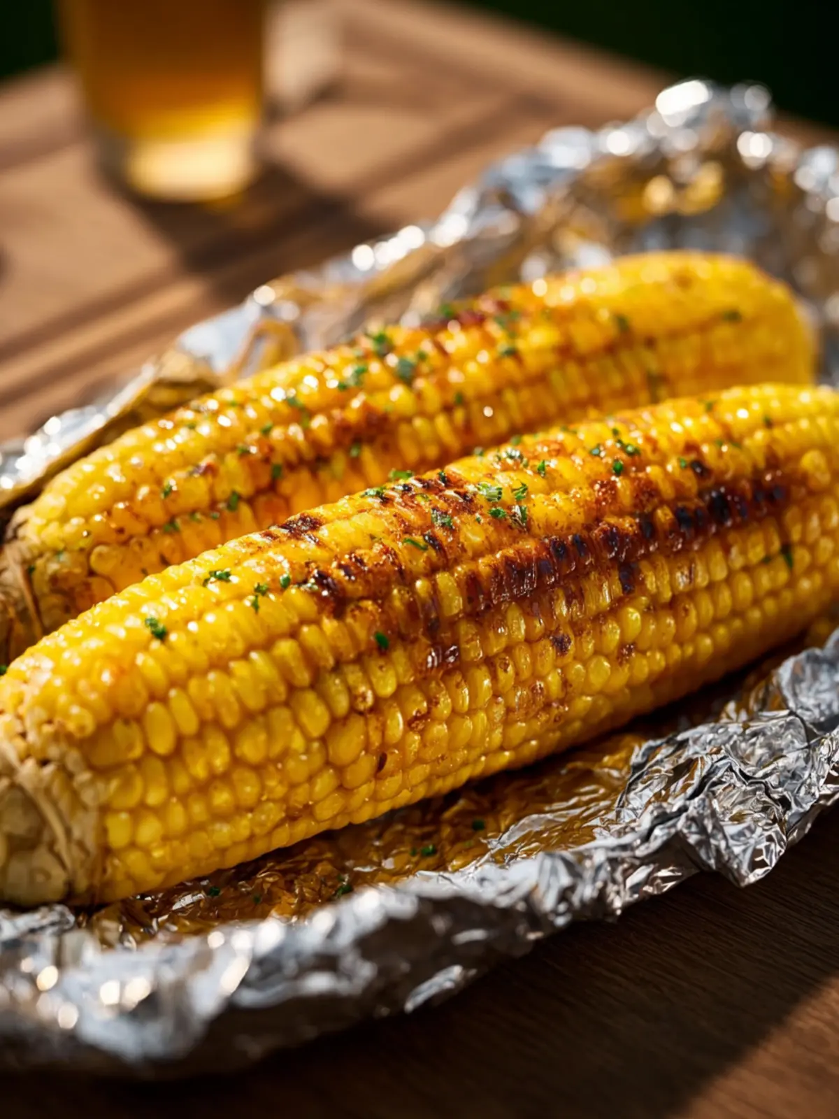 Easy Grilled Corn on the Cob in Foil Recipe First Image