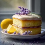 Lemon Lavender Cake Recipe First Image