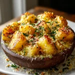 Garlic Parmesan Mud Potatoes Bake First Image